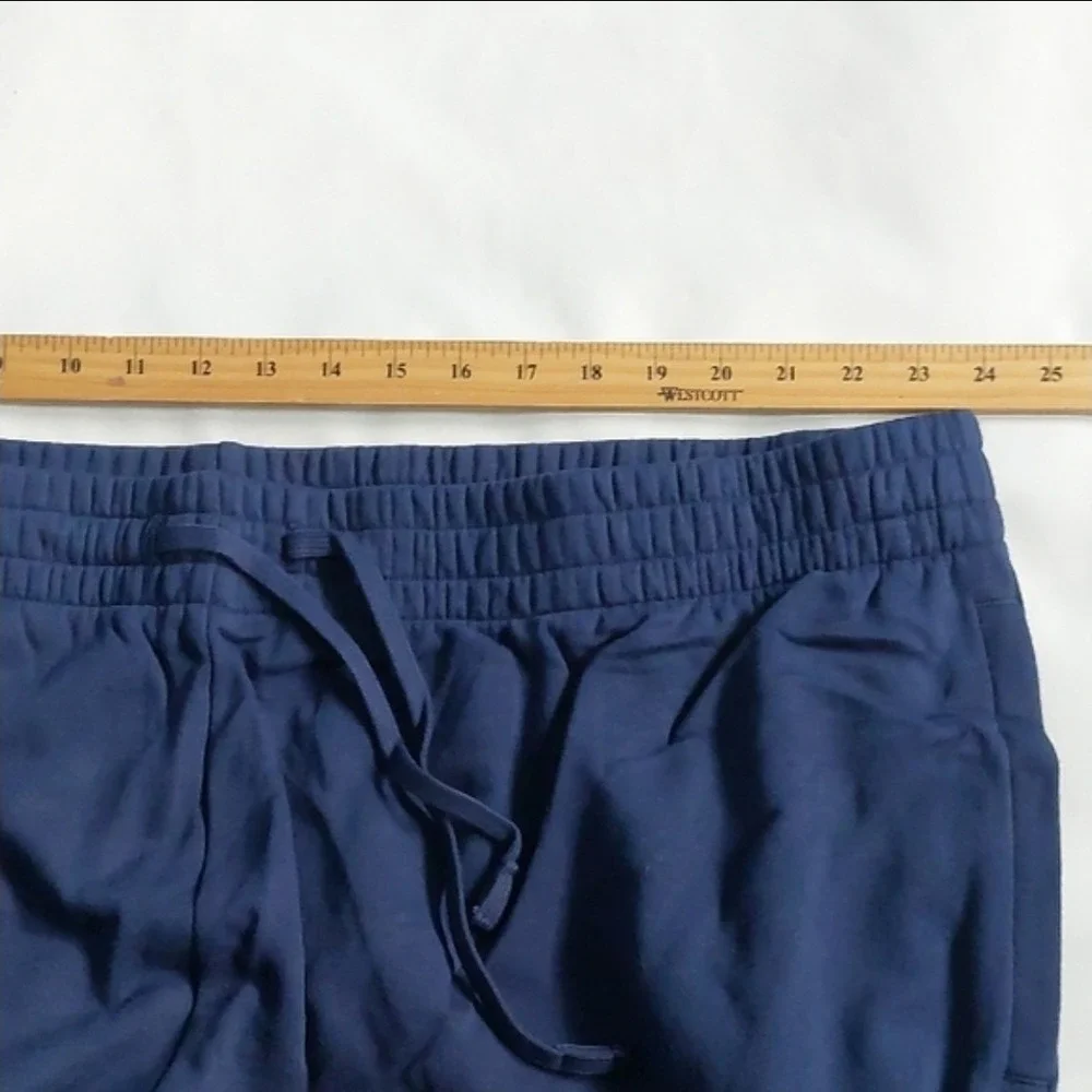 Under Armour UA Rival Fleece Loose  Fit  Sweatpants‎  Joggers Mens Blue Size 4XL - Picture 7 of 9